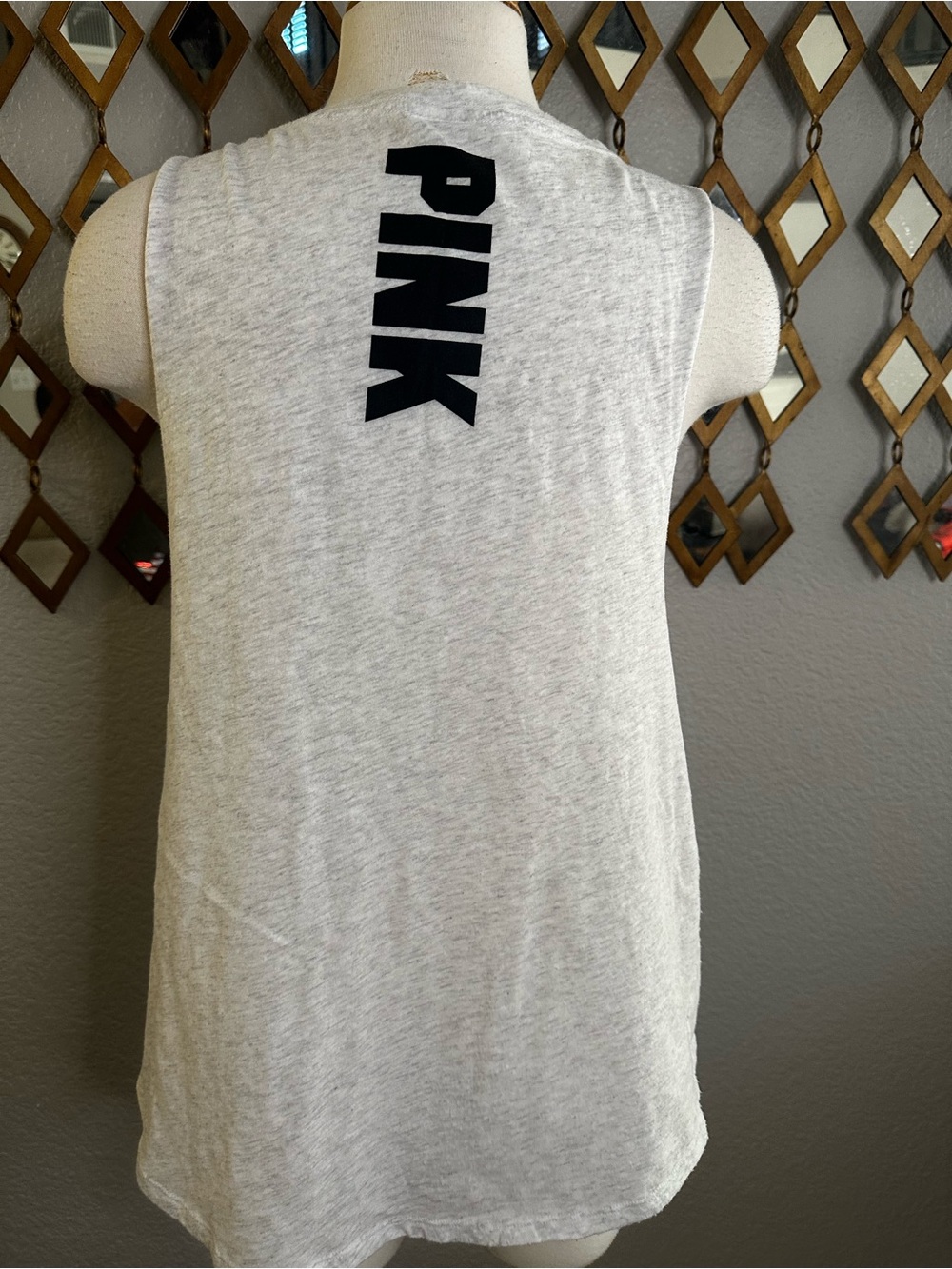 PINK Victoria's Secret Americana USA Sequin Bling Tank Top 🇺🇸 - Picture 5 of 6
